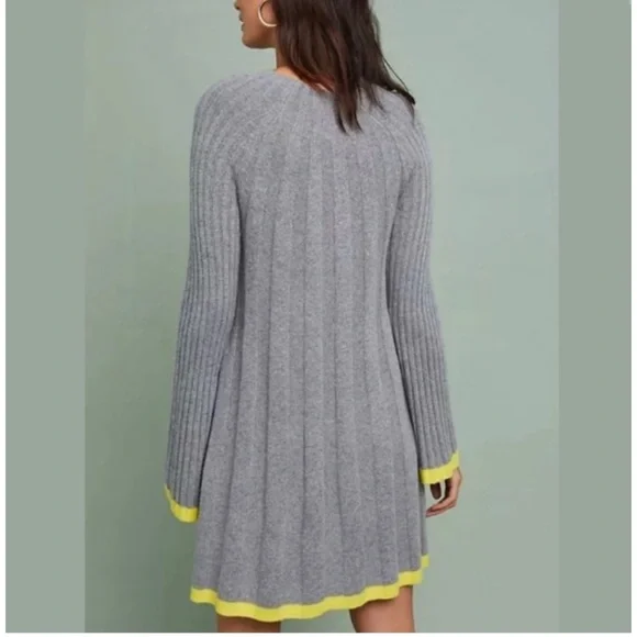 Anthropologie Arseneau Bell Sleeve Sweater Dress NWT Size XS - Picture 3 of 13